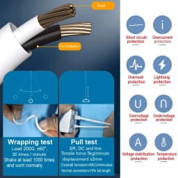 Power Adapter US/EU Outdoor Waterproof AC 100-240V Input DC 12V Volt Output Supply Charger Europe Universal Adapter Converter