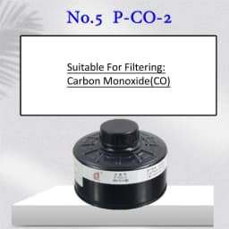 Metal Case Filtering Canister Chemical Organic Gas CO Filter RD40 For Full Mask Gas Respirator Painting Spray Pesticide Replace