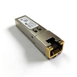 SFP Fiber Module Ethernet Port RJ45 Module 1000BASE-T Switch Connector Copper Compatible with Mikrotik Gigabit Ethernet