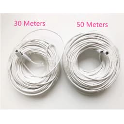 CCTV Power Extension Cable 3M 5M 10M 15M 20M 30M DC Cord 2.1*5.5mm Connectors Wire For CCTV Camera LED Strip Radio Printer