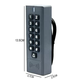 RFID Keypad 125Khz Access Controller Proximity Entry Door Controller Waterproof 1000 User DC 12V-24V