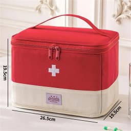 Portable First Aid Kit Bags Medicine Medical Large Storage Bag Pouch Camping Emergency Home Outdoor Travel Handle Bag Organizer