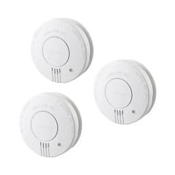 CCEsafety SA10 Smoke Detector 9V Replaceable Battery Fire Alarm Smoke Sensor Hush Button For Home Apartment Rental CE EN14604