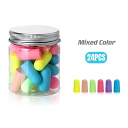 10-120pcs Comfortable Earplugs Antinoise Ear Plugs Sleep Noise Reduction Ear Protector for Sleep Soft Foam Earplugs Anti-Noise