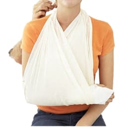 Outdoor Emergency Self-rescue Survival Triangular Bandage Bandaging Bandage Hemostatic Non-woven Fabric 96x96x136cm