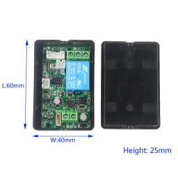 Fingerprint access control relay module DC7v-30v door lock controller Switch fingerprint induction electric lock control board
