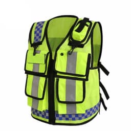 Work Clothing for Men Women Multi-Pocket Mesh Construction Traffic Working Vest Hi Vis Workwer