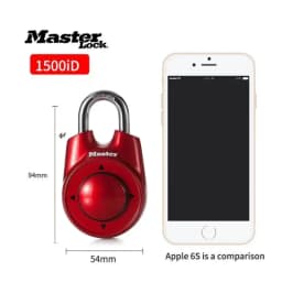 Master Lock 1500ID Portable Padlock Escape Room Gym School Club Cabinet Lock Combination Code Directional Keyless Door Lock