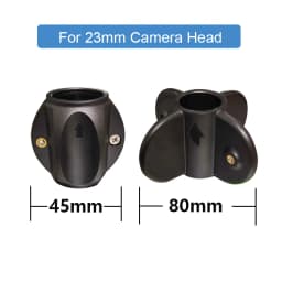 45mm 80mm Bracket Skid For 23mm Camera Head, Inspection Video Drain Sewer Pipeline Industrial Endoscope Protective Accessory