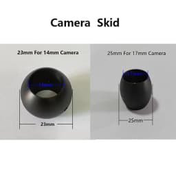 45mm 80mm Bracket Skid For 23mm Camera Head, Inspection Video Drain Sewer Pipeline Industrial Endoscope Protective Accessory