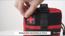 Outdoor First Aid Bag EDC Molle Medical Kit IFAK Survival Emergency Pack EDC Travel Fishing Camping Hiking Hunting Accessories