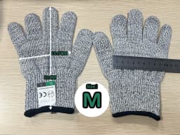 HPPE Level 5 Safety Anti Cut Gloves High-strength Industry Kitchen Gardening Anti-Scratch Anti-cut Glass Cutting Multi-Purpose