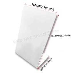NFC Stand 13.56MHz Programmable Google Reviews NFC Stand Table NT/AG 213 NFC Google Review Display NFC Card Personalized