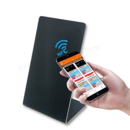 NFC Stand 13.56MHz Programmable Google Reviews NFC Stand Table NT/AG 213 NFC Google Review Display NFC Card Personalized