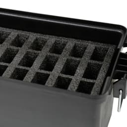24 Pistol Magazine Holder Foam for Plastic .50Cal Ammo Can Insert Steel 50 Caliber Ammunition Box (M2A1) Replaces Gun Clip Pouch