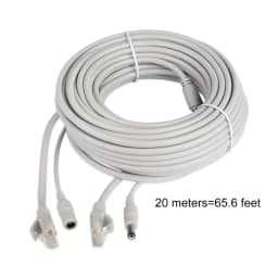 30m/20m/15m/10m/5m RJ45 + DC 12V Power Lan Cable Cord Network Cables for CCTV network IP Camera