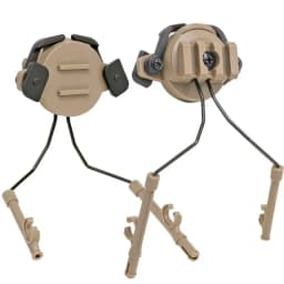 Tactical Helmet Accessories Military Airsoft Headset Holder Helmet Rail Adapter Hunting Shooting Headset Bracket