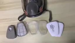 Fog-Proof 6800 Full Face Gas Mask Respirator Sets Industrial Painting Spraying Respiration Safety Work Protective Respirador