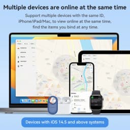 E94 Airtag GPS Intelligent Positioning Pet Key Tracker Smart Anti-lost Device with Case Tracking Find My Elderly Kids For iPhone