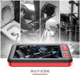 4.3 Inch IPS Screen Industrial Endoscope Camera HD1080P 2.0MP 8MM Lens USB Car Inspection Borescope 8LEDs Waterproof Take Photo
