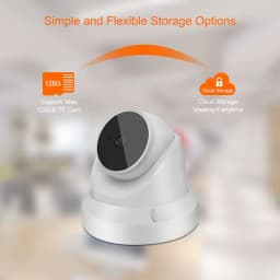 3MP V380 Pro App WiFi IP Camera 10x Zoom Smart Home Security Night Vision Indoor Wireless Celling Mount CCTV Dome Camera