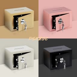 Household Enterprise Anti-theft Mini Office Hotel All Steel Key Safe Cash Box