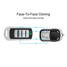 280MHz-868MHz Universal Garage Door Remote Control Duplicator 433.92MHz Multi-Frequency Code Grabber Clone Gate Opener