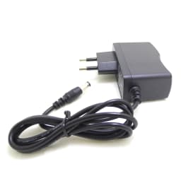 JIENUO EU Plug AC DC Power Adapter Supply Charger for Security Surveillance CCTV Camera IP Monitor 100-240V 12V 1A(2.1mm*5.5mm)
