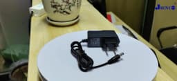 JIENUO EU Plug AC DC Power Adapter Supply Charger for Security Surveillance CCTV Camera IP Monitor 100-240V 12V 1A(2.1mm*5.5mm)