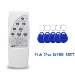 RFID ID Card Copier 125/250/375/500KHz CR66 RFID Scanner Programmer Reader Writer Duplicator With Light Indicator Sensitively
