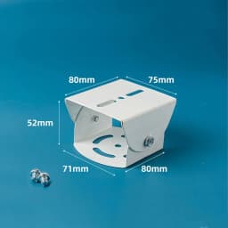 Wall Mounted Camera Supporting Holder Duck Mouth Mounts Space-saving CCTV Monitoring Bracket Small Camera Storage Rack