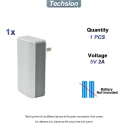 Outdoor UPS Surveillance Power Supply Without Battery, 12V2A CCTV Waterproof Adapter, IP Camera Power Failure Renewal System