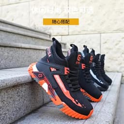 High Top Man Boots Safety Protective Shoes Steel Toe Work Shoes Men Anti-puncture Safety Shoes Men Women Work Safety Boots