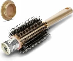 Creative Hair Comb Hidden Storage Secret Sight Diversion Compartment Concealment Travel Stash Safe Hide Cash Ring Necklace