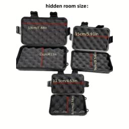 Magnetic Stash Box With Strong Magnet Weatherproof And Waterproof GPS Case