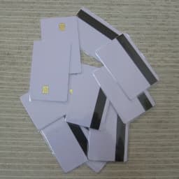 1/5/10 Pcs Sle4442 Chip Smart IC Blank PVC Card with 2750 OE Hi-Co Magnetic Stripe Works With All Standard Printers Inkjet Card