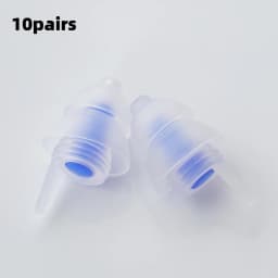 Reusable High Fidelity Concert Silicone Ear Plugs for Noise Cancelling Musicians Motorcycles Sleeping Work, Study, Swim