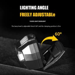 JOAXOR Tactical FAST MICH Helmet Light Signal Light Sensor Headlamp USB Charging Waterproof Light Hunting Fishing Headlight