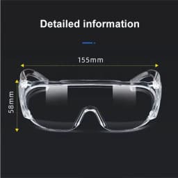 3M 1611HC Protective Glasses Genuine Security Safety Glasses Anti-Shock Anti-Scratch Flat Light Goggles
