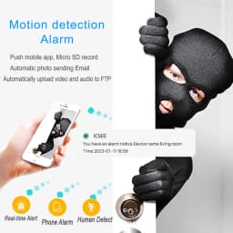 5MP 1080P POE 48V MINI IP Camera HD Cctv Security High Definition Surveillance Support Micro SD Slot Onvif Audio Home Camhipro