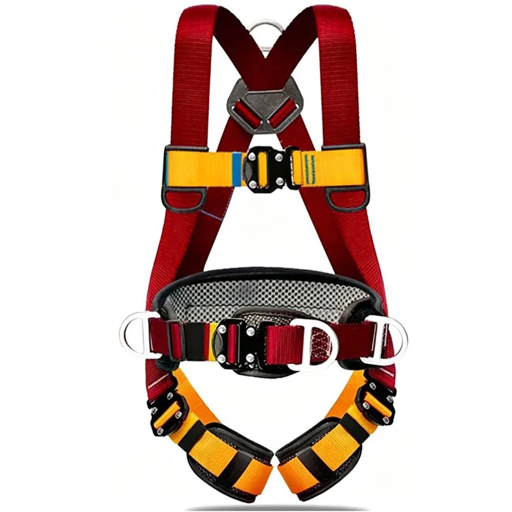 High Altitude Work Safety Harness Full Body Five-point Safety Belt Outdoor Climbing Training Construction Protective Equipment