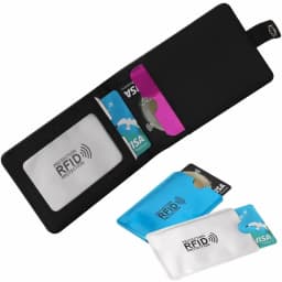 10pcs Anti-Scan Protection Card Sleeve Anti-magnetic Aluminum Foil Portable Bank Card Holder Credit NFC RFID Card Protector Case