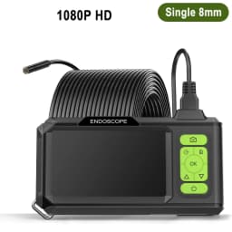 Industrial Endoscope 4.3'' IPS Screen Autofocus Camera HD1080P Single Dual Triple Lens USB Probe Car Inspection Borescope LEDs