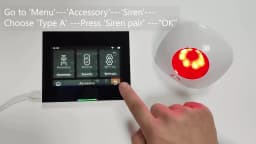 Staniot Indoor Wireless Siren 433Mhz Burglar Home Security Alarm System Waterproof Flash Strobe High Decibel Loudspeaker