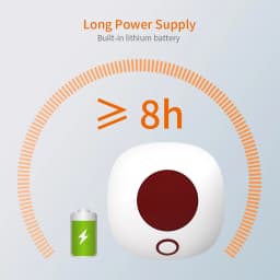 Staniot Indoor Wireless Siren 433Mhz Burglar Home Security Alarm System Waterproof Flash Strobe High Decibel Loudspeaker