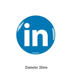 On-Metal Google Reviews Instagram Facebook NFC Tag Sticker Epoxy Lables for Social Media