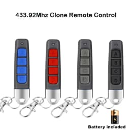 10-50PCS 433MHZ Remote Control 4 Channe Garage Gate Door Opener Remote Control Duplicator Clone Cloning Code Car Key