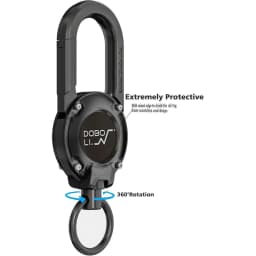 For AirTag Holder Keychain,Alloy Car Fob keychain with AirTag Cover,Sturdy Scratch-Resistant Key Holder for Apple AirTag Badges