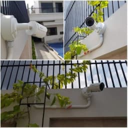 Dahua PFA130-E Water-proof Junction Box Aluminum White Black Camera Mounts IP66 Bracket For Dahua Bullet Camera Turret Camera