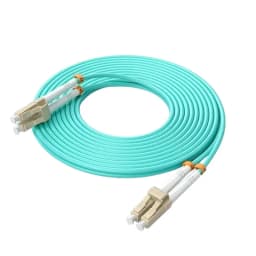Fiber Patch Cable 10G OM3 OM4 LC UPC-LC UPC Multimode Duplex 2.0mm LC Fiber Optic Patch Cord Optical Fiber Cable
